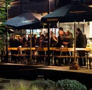 El local de La Miga montado para un evento privado